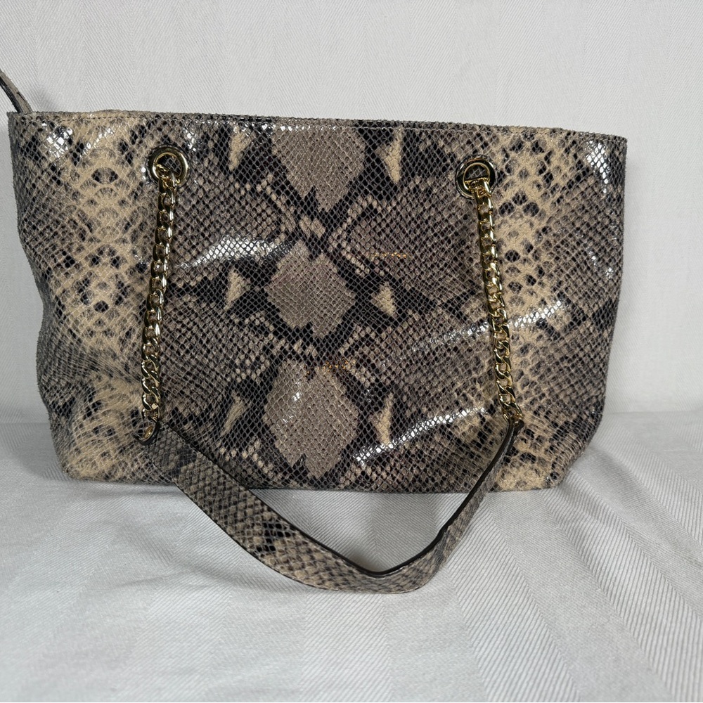 Michael Kors Python Snake Print Shoulder Bag - image 5